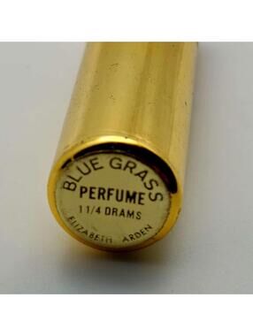 ELIZABETH ARDEN Vintage Blue Grass Perfume Container (Empty) .08 Ounces